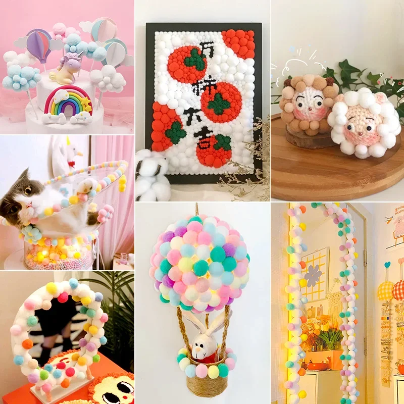 Fluffy Pompon Balls 6