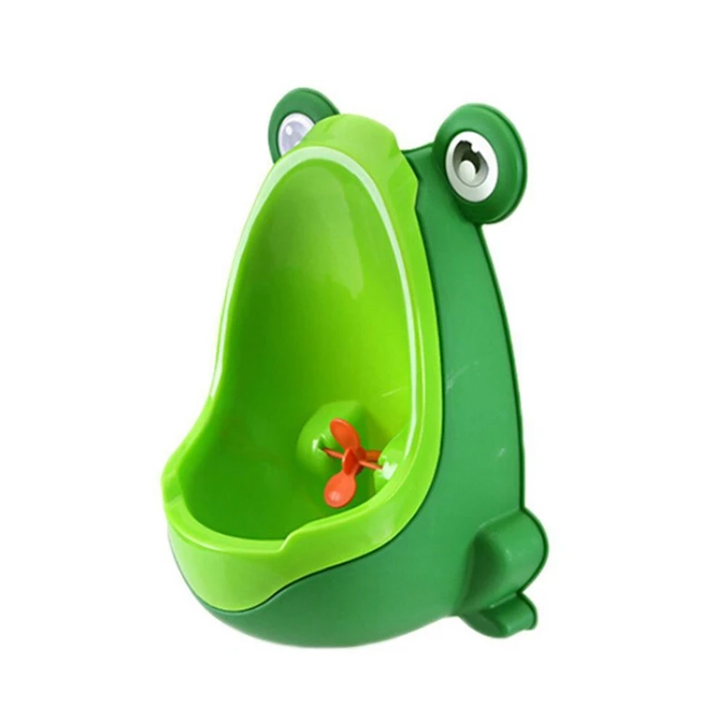 

5 X Fun Pot Children Frog-Shaped Urinal (Green)