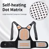 Back Support Belt Shoulder Lumbar Back Discomfort Relieve Tourmaline Magnets Warming Brace Belt Corrector De Postura De Espalda 3