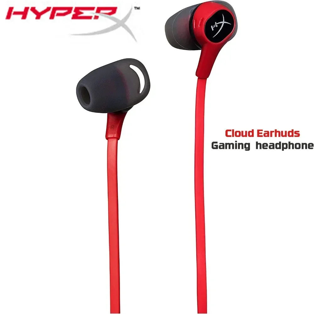 Original HyperX Cloud Earbuds Gaming Earbuds with Mic Immersive Wired
