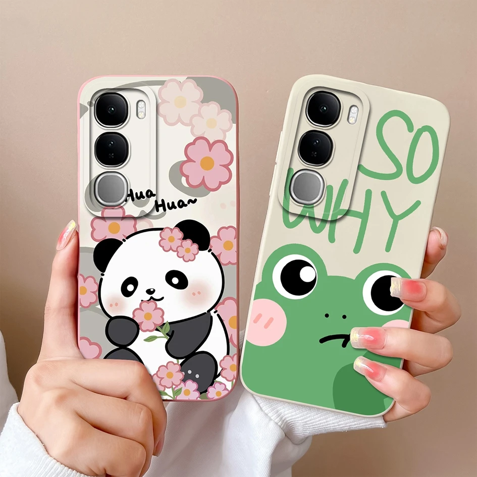Colorful Floral Design Silicone Case with Lens Protection