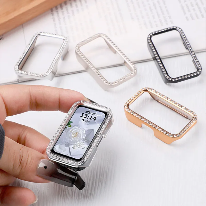 Diamond-Studded Protective Bumper Frame