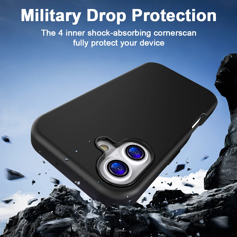 Heavy Duty Armor Rugged Phone Case - Dust-Proof, Drop-Proof, Scratch-Resistant Tough Cover