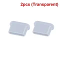 2PCS Transparent
