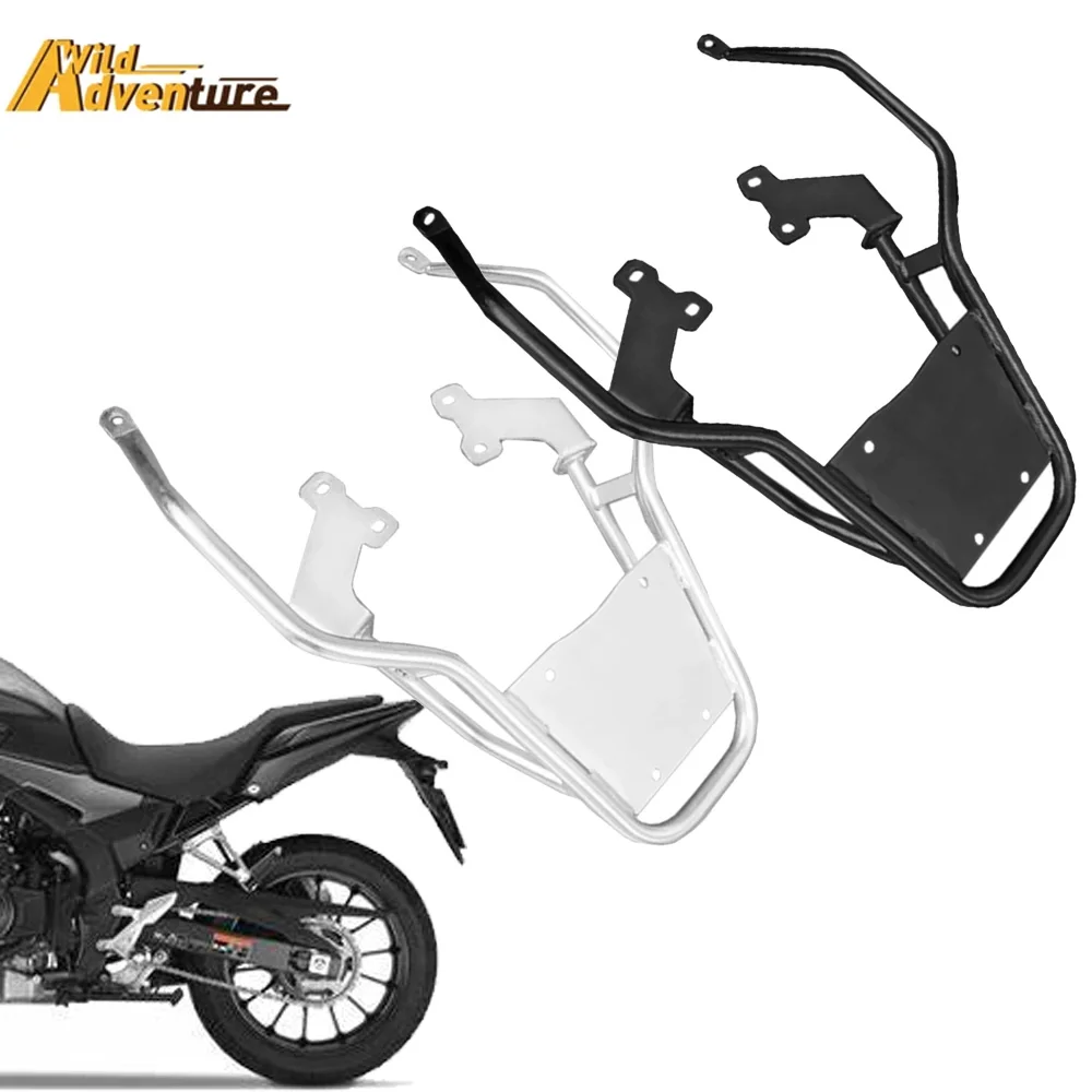 

Motorcycle Rear Luggage Rack Top Case Tail Trunk Box Support Stainless Steel Bracket For Honda CB400X CB500X 2019 2020 2021 2022