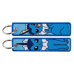 Charming Anime Cute Cartoon Embroidered Keychain | Stylish Key Holder & Accessory Gift (46)