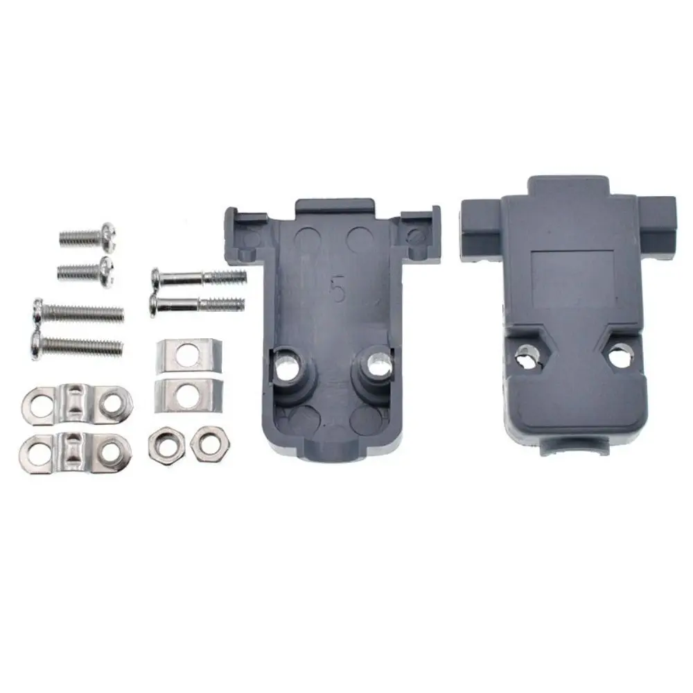 DB9 D-sub Connectors Plug with Plastic Shell for RS232 Serial
