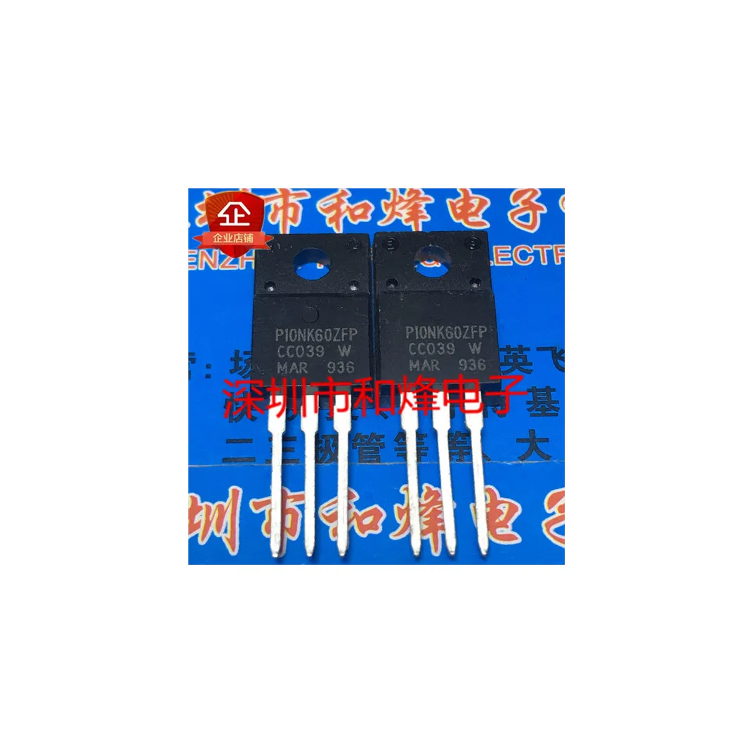 

10 шт. STP10NK60ZFP P10NK60ZFP TO-220F 600 в 10A