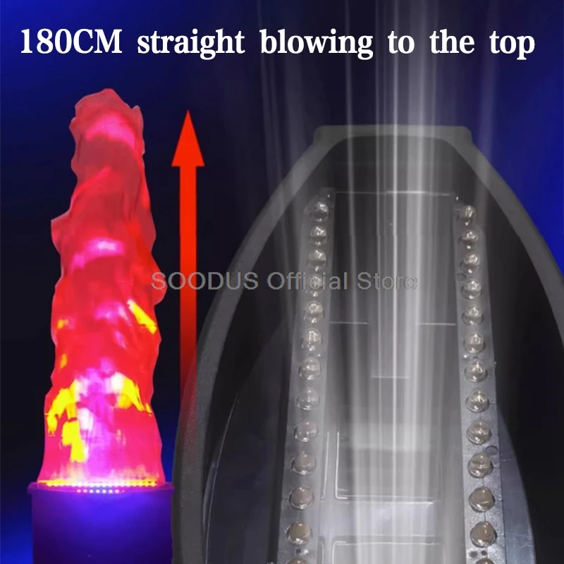 Realistic LED Flame Light 1.5M/1.8M for Party and Outdoor Fire Pit