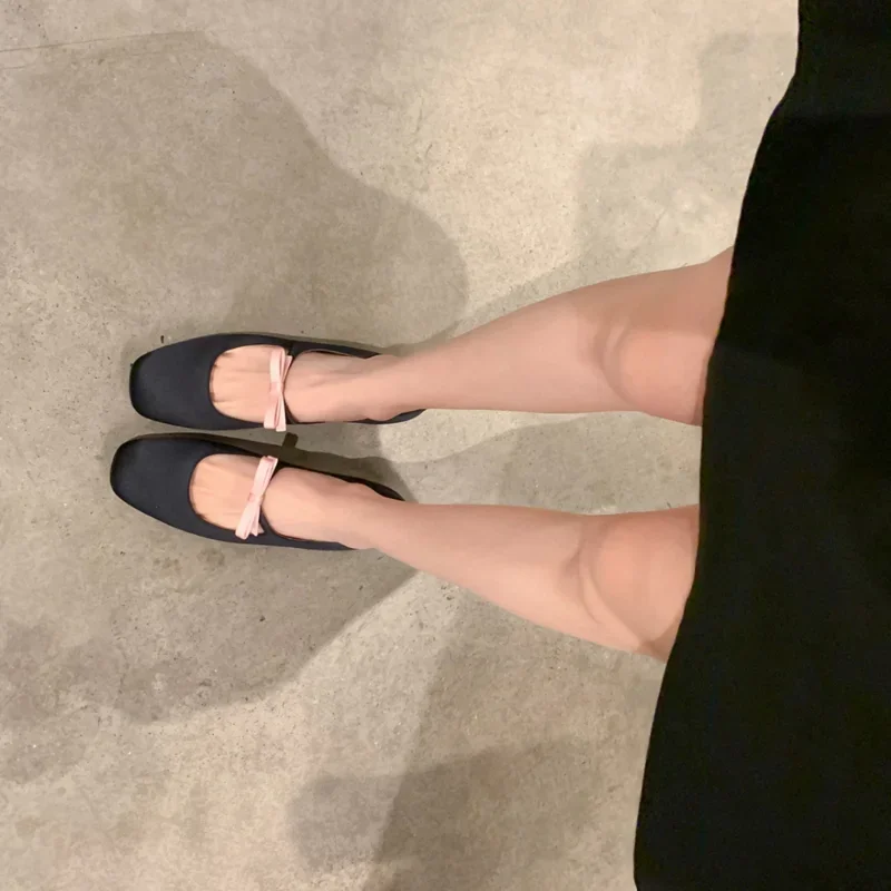 【PORTERNA】Jay Ribbon Flat Shoes 00000000_zi_b7476a55-8f24-4f25