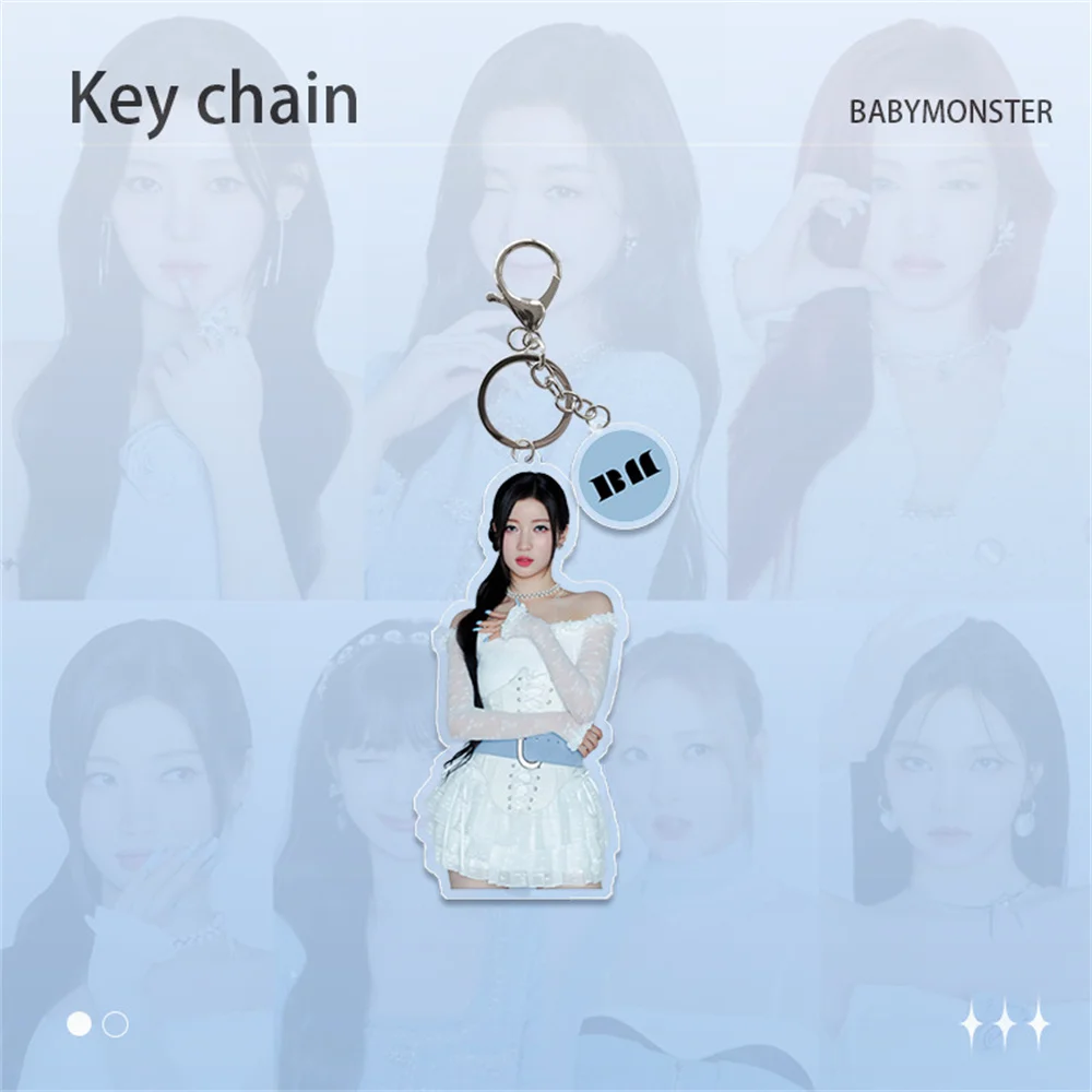 BABYMONSTER ベビモン キーリング 香港 韓国限定 BABYMONSTER ベイビーモンスター ローラ キーリング