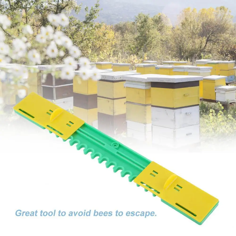 Description Picture 3 of item5pcs Plastic Beehive Door Beekeeping Box Entrance Disc Bee Nest Gate Garden Beekeeping Supplies Beehive Doors Beekeeper Tools