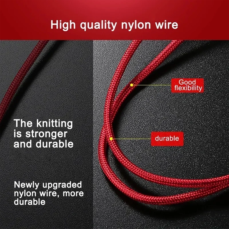 Versatile 3-in-1 Fast Charging USB Cable with Micro USB and Type C Connectors
