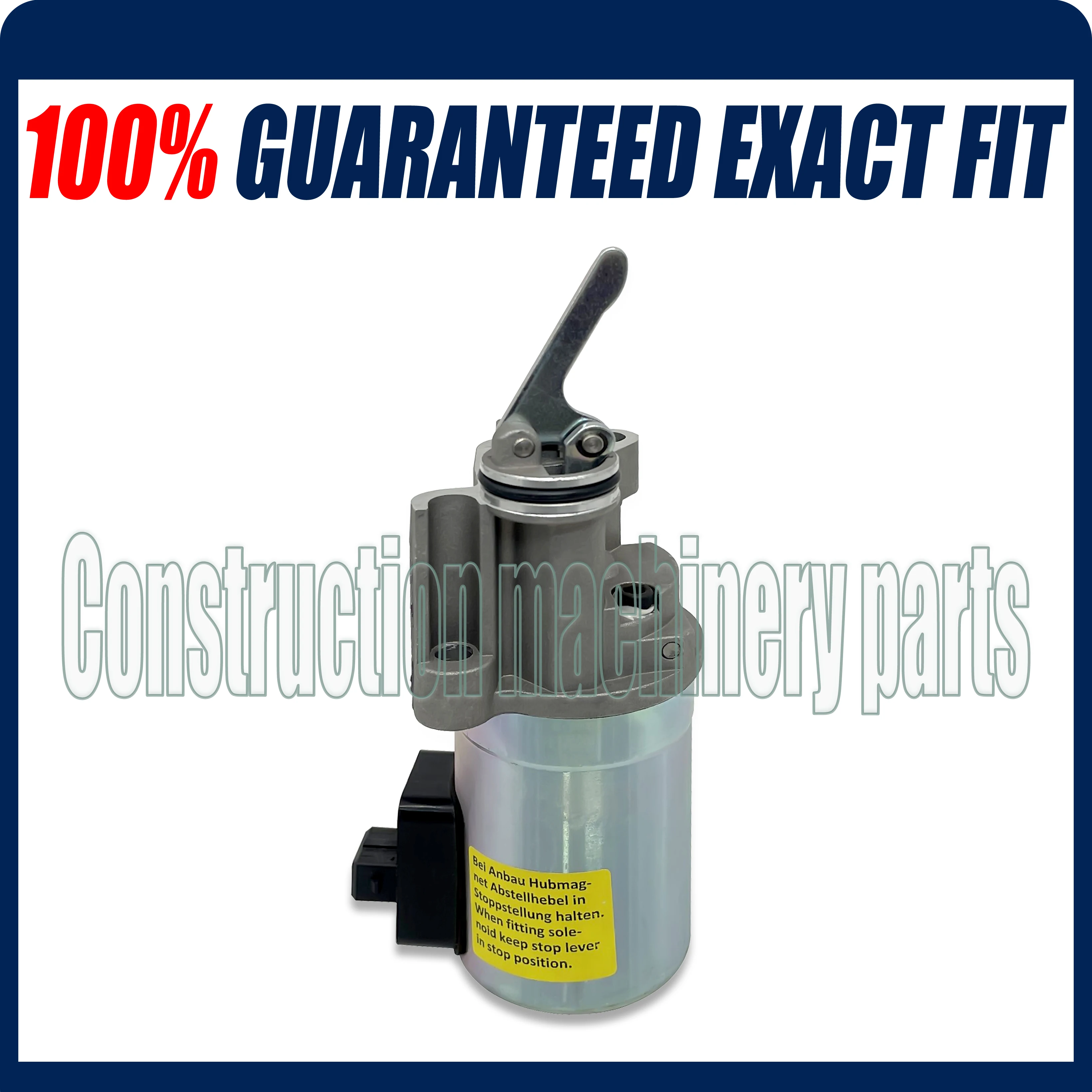 

Электромагнит отключения подачи топлива клапан для DEUTZ BF6M2012, BF4M2012 0419 9904 12 В