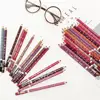 1PC Professional Wood Lip Liner Waterproof Lady Charming Lip Liner Soft Pencil Makeup Women's Long Lasting Cosmetic Tool 28Color 3