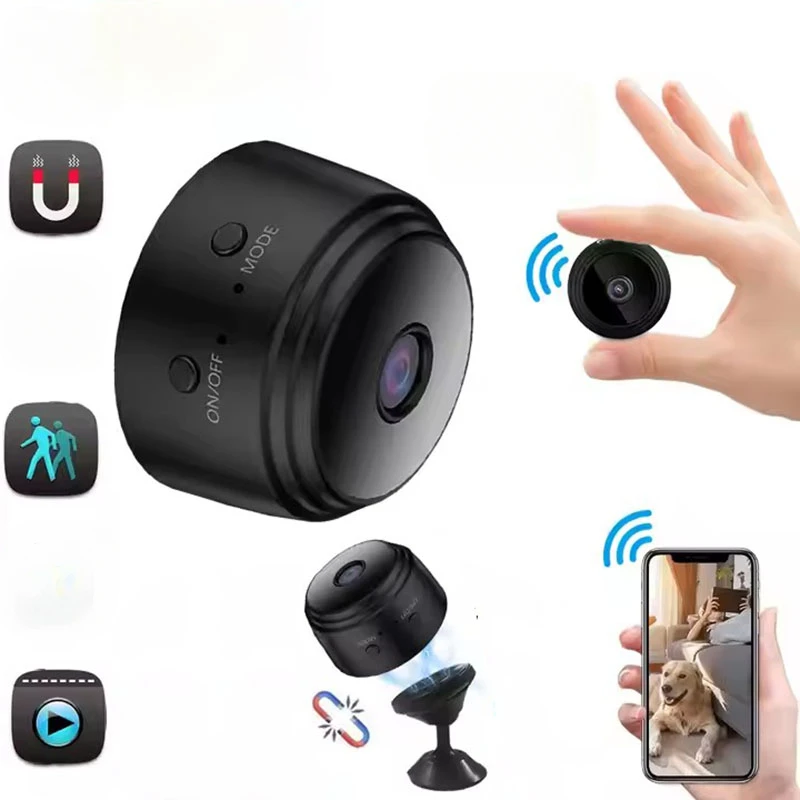 Mini A9 WiFi Camera Wireless Video Security Monitoring Camera Smart Home For Infants And Pets