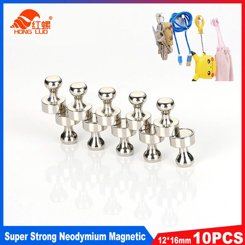 25 Mini Magnetini Al Neodimio N52: 1x1 Mm, Extra Forti Per Foto, Frigorifero, Lavagna