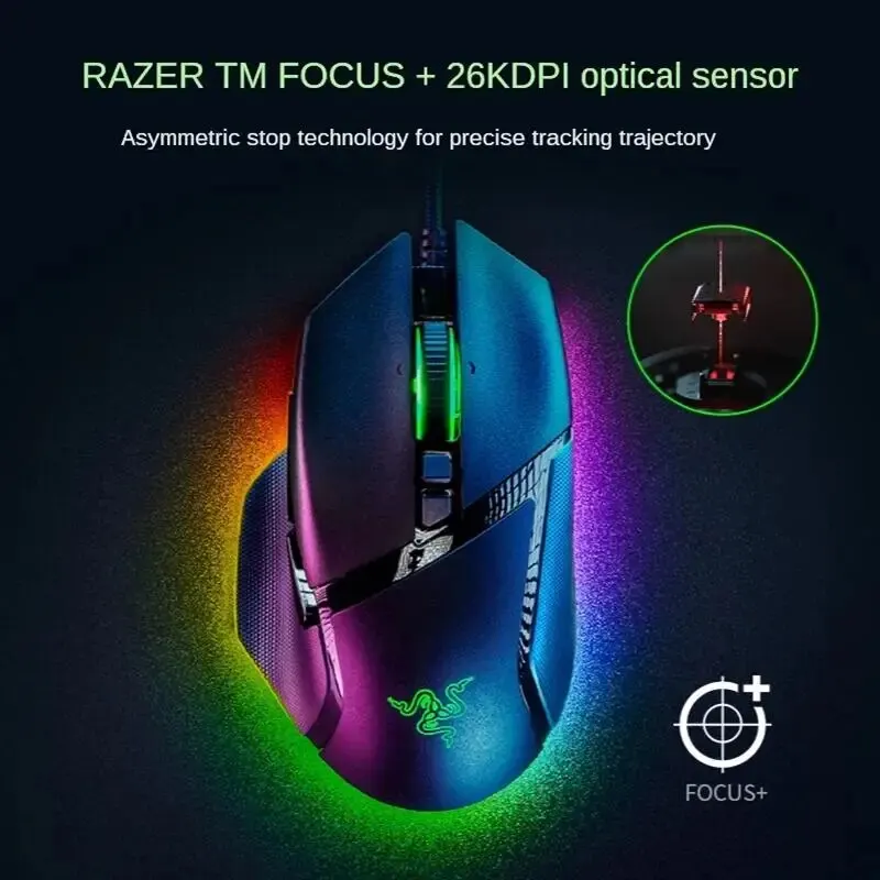 Razer Basilisk V3 Mouse Gaming Cablato - 11 Pulsanti Programmabili E RGB Chroma - Foto 5