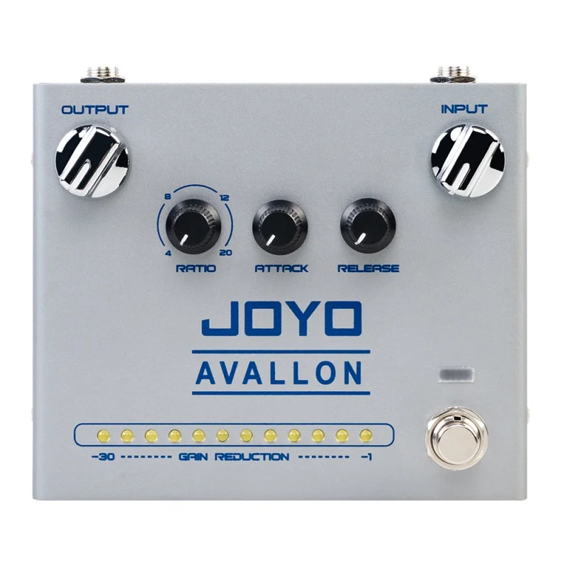 

JOYO R-19 AVALLON Guitar Pedal Classic Compressor Effect Pedal 3 Knobs Ratio Attack Release for Guitar Bass