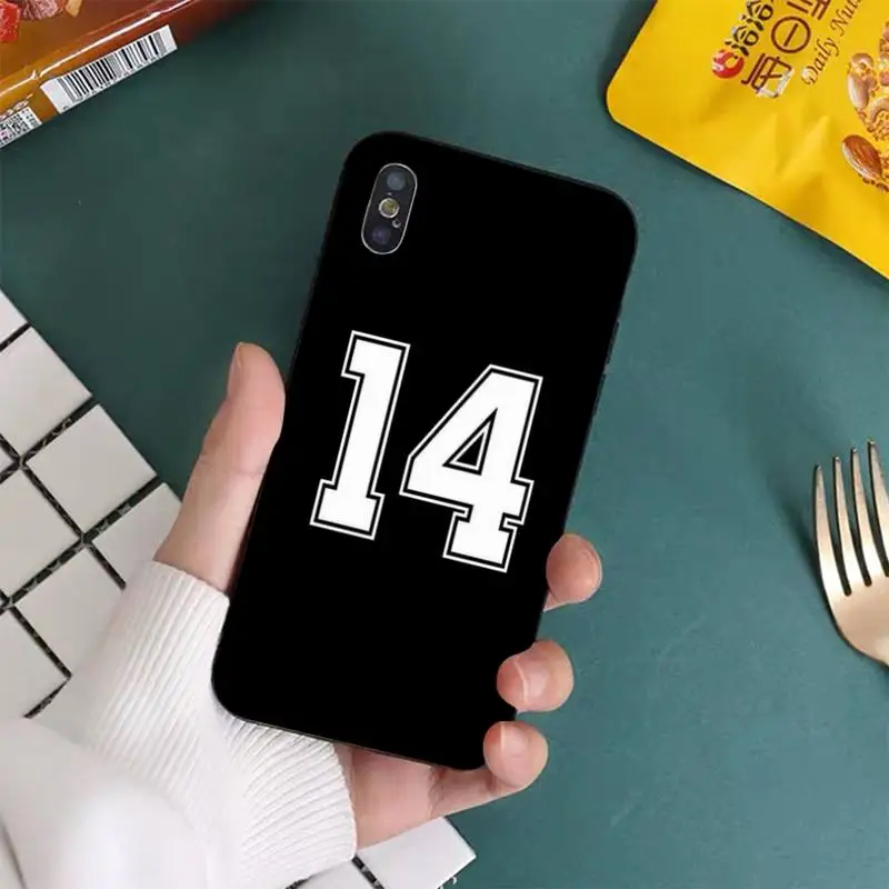 Sleek Black Phone Case