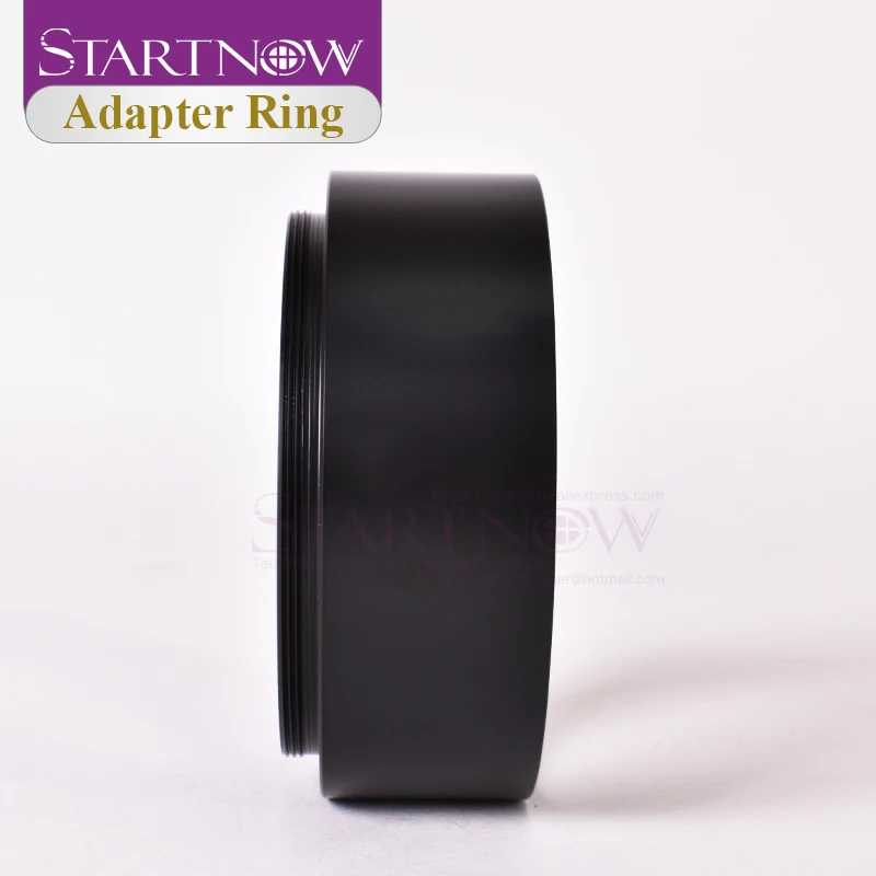 Startnow Fiber Galvo Head F-theta Lens Adapter Ring M79 M90 Thread transform Height 18mm 34mm for CO2 Laser Marking Machine