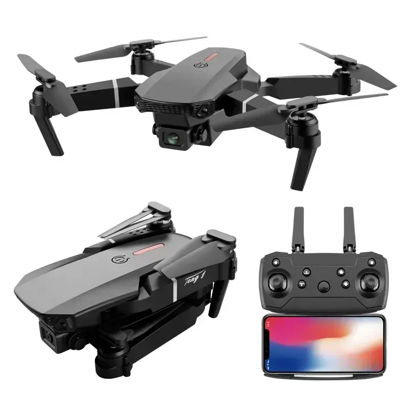 

Professional Selfie Drones With Long Range Control 2023 Hot Sales Camera Drone 4K Professional HD E88 PRO