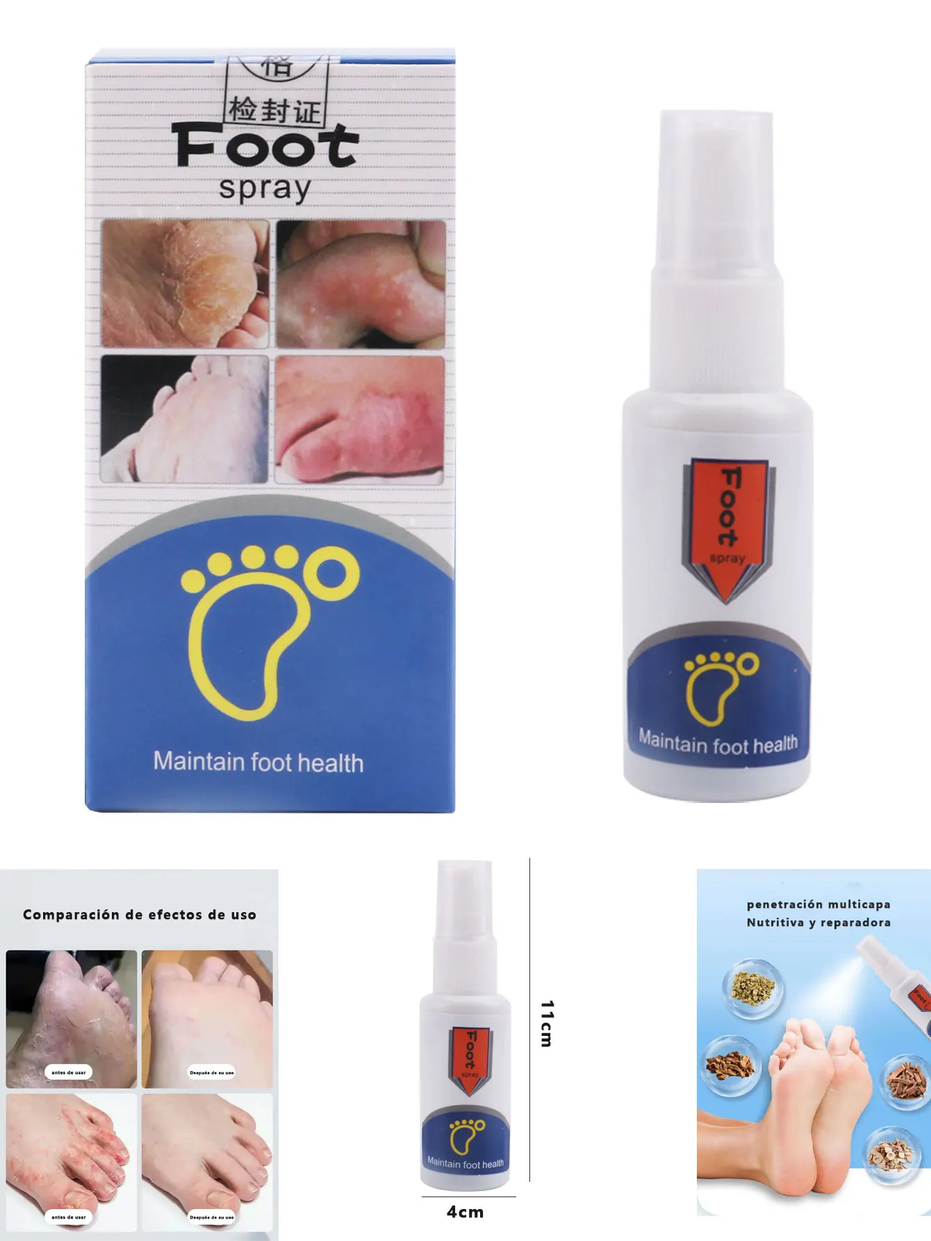 Spray Antipruriginoso Manos y Pies 30ml SK-2021
