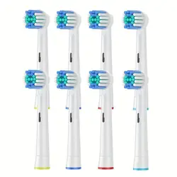 Premium Replacement Brush Heads - 16 - Pack for Electric Toothbrushes - Ideal for Adults & Kids (8 Replacement Heads)