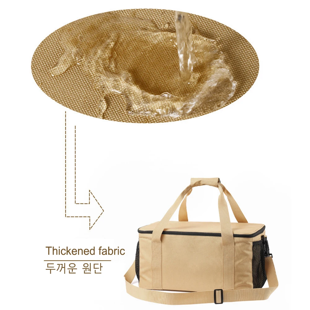 Camping Supply Storage Handbag Versatile Gas Stove Canister Pot Carry Bags Wear Resistant Large Capacity for Outdoor BBQ Camping