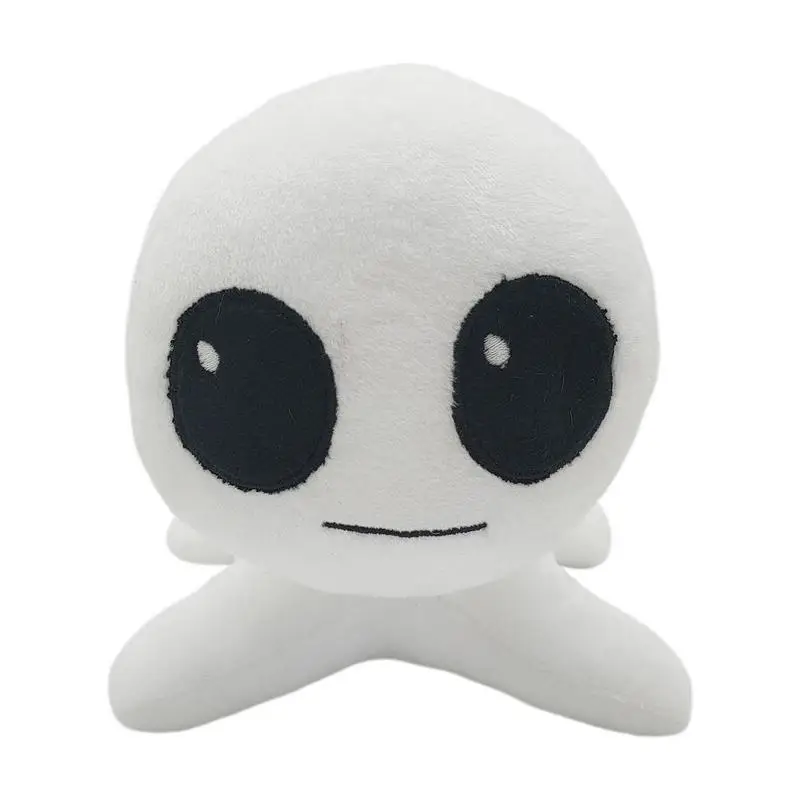 

20cm TBH Creature Plush Toy Autism Creature Plush White Yipee Toy Big Eyes Plush Doll Christmas Birthday Gift for Children Adult