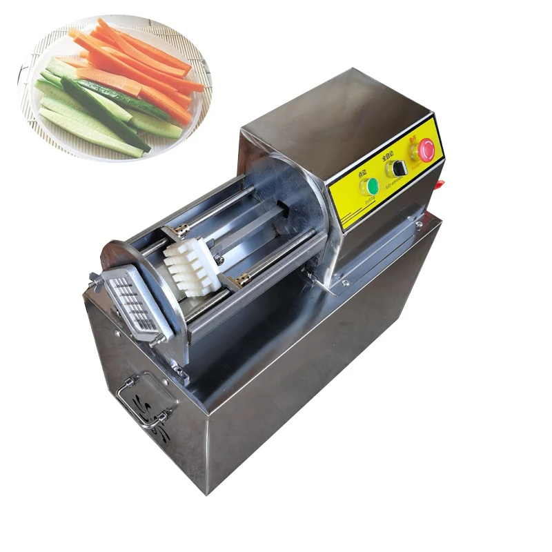 

Automatic Commercial French Fries Cutting Machine Potato Cucumber Strip Cutting Machine French Fry Cutter