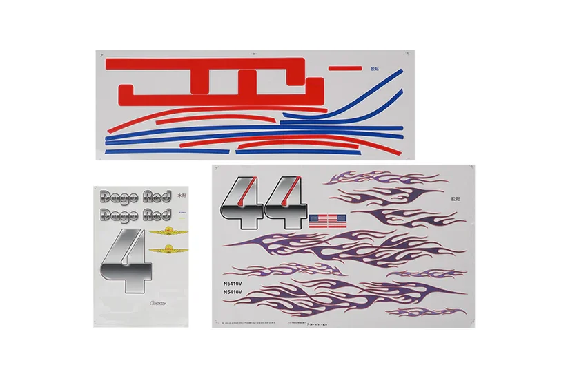 Lot de vis métalliques pour avion RC, essentielles pour l'assemblage du train d'atterrissage et autres pièces.