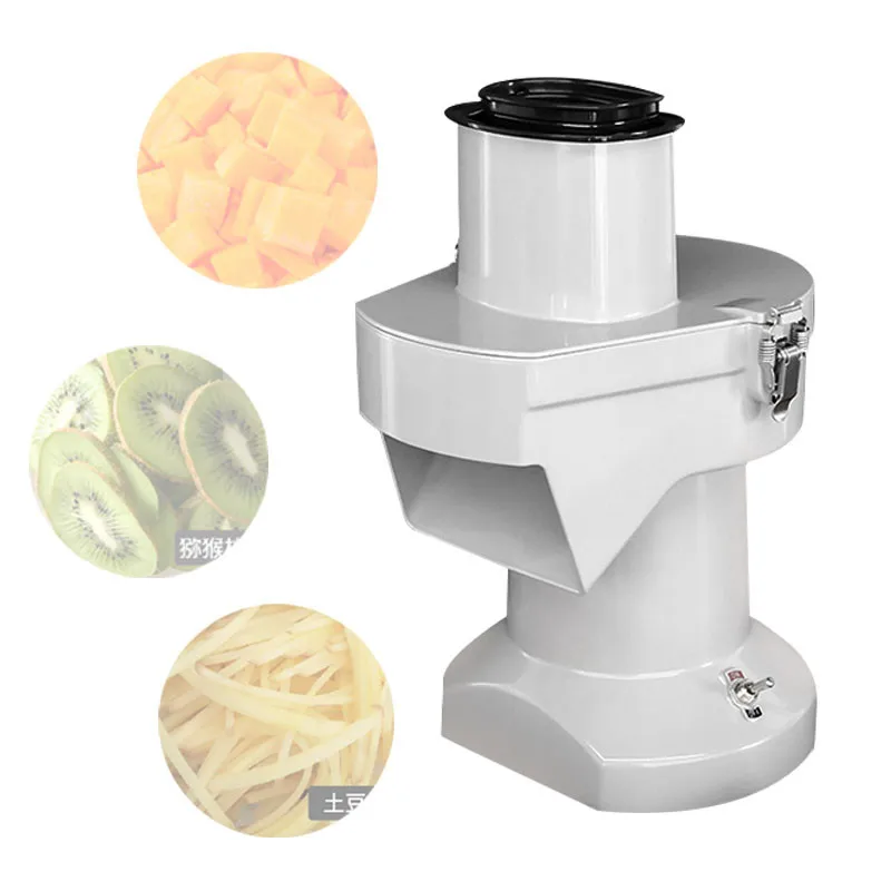 

Electric Vegetable Cutter Commercial Multi-functional Automatic Fruit Vegetable Slicer And Shredder Potato Radish Slices