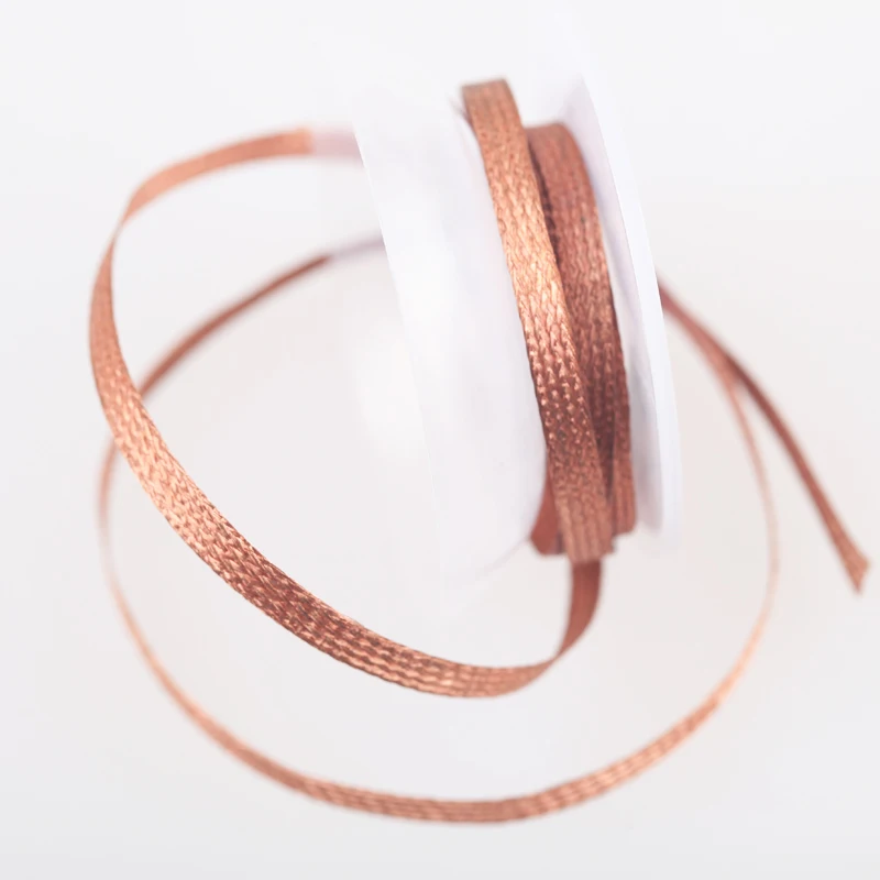 Desoldering Braid 1Pcs 3mm Width 1.5M Length Solder Wire Welding Solder Remover Wick Wire Lead Cord Flux BGA Repair Tool Copper