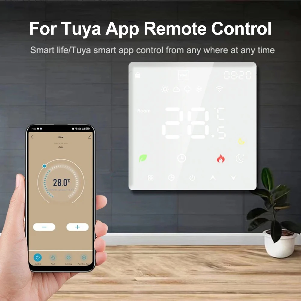 

Умная установка теплого пола для смартфона с ЖК-дисплеем и сенсорным экраном