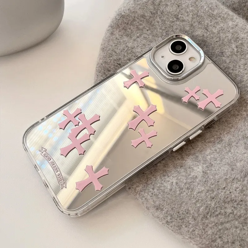 Pink Cross Phone Case 2