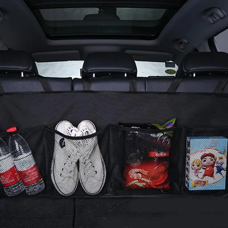 Car Trunk Organizer, Backseat Hanging Organizer With 8 Large Storage Bag,  Waterproof Storage Bag For Suv