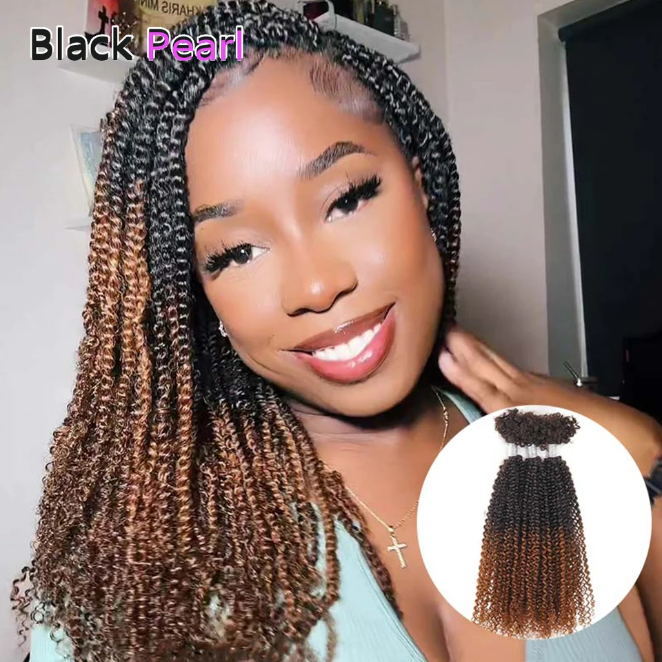 Brazilian Afro Kinky V Bulk Natural 1Pcs/100g Kinky Curly Hair for