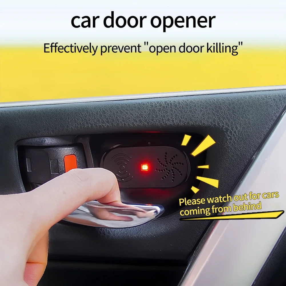 Advanced Smart Car Door Anti-Collision Sensor with Voice Alerts