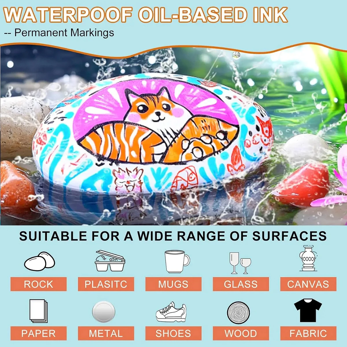 72 Color Paint Pens Set 4