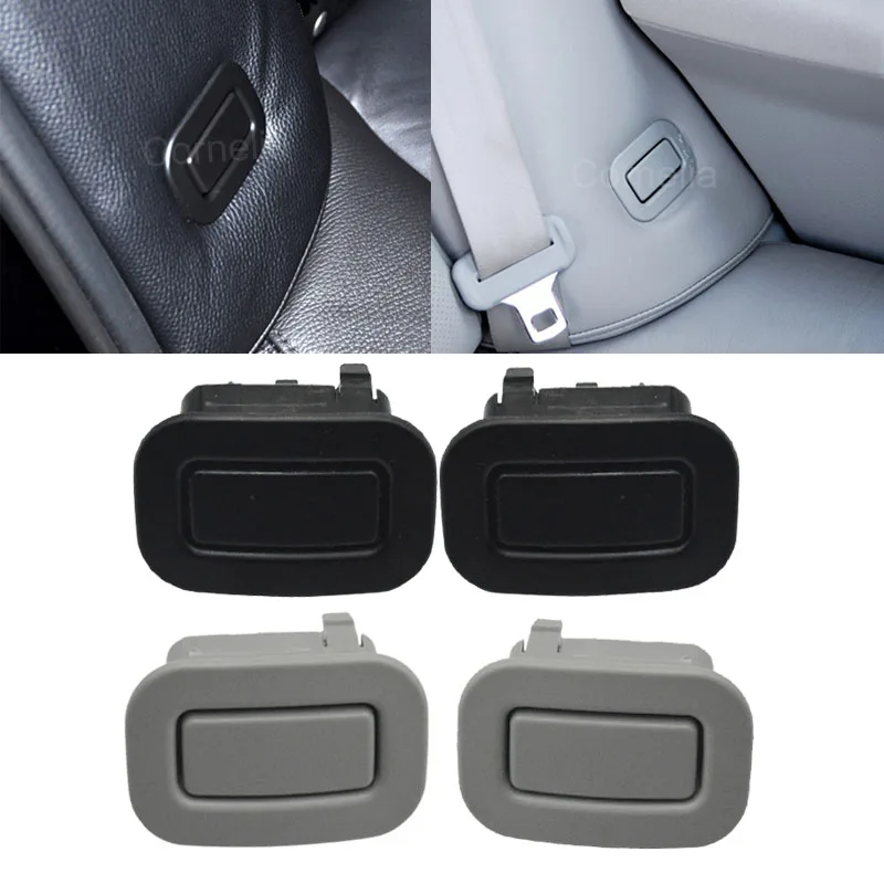BlackGrayCarRearLeftRightSeatBackReclinerAdjustmentForSubaru