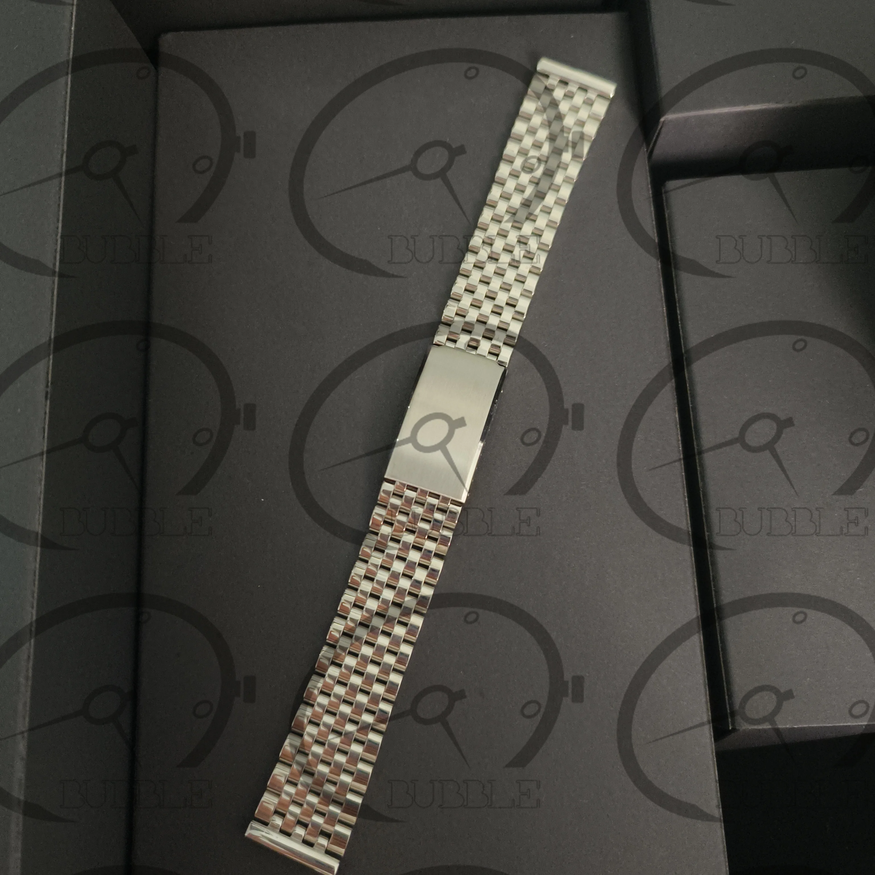 Universale 20Mm Con Perline Vintage In Acciaio Inossidabile A Sgancio Rapido Di Fascia Per Bracciale Di Riso Adatta Per Seiko Tissot Casio Omega Timex