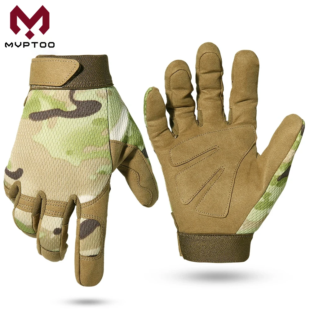 Enhanced Tactical Anti-Skid Outdoor Gloves for Sports & Combat Activities