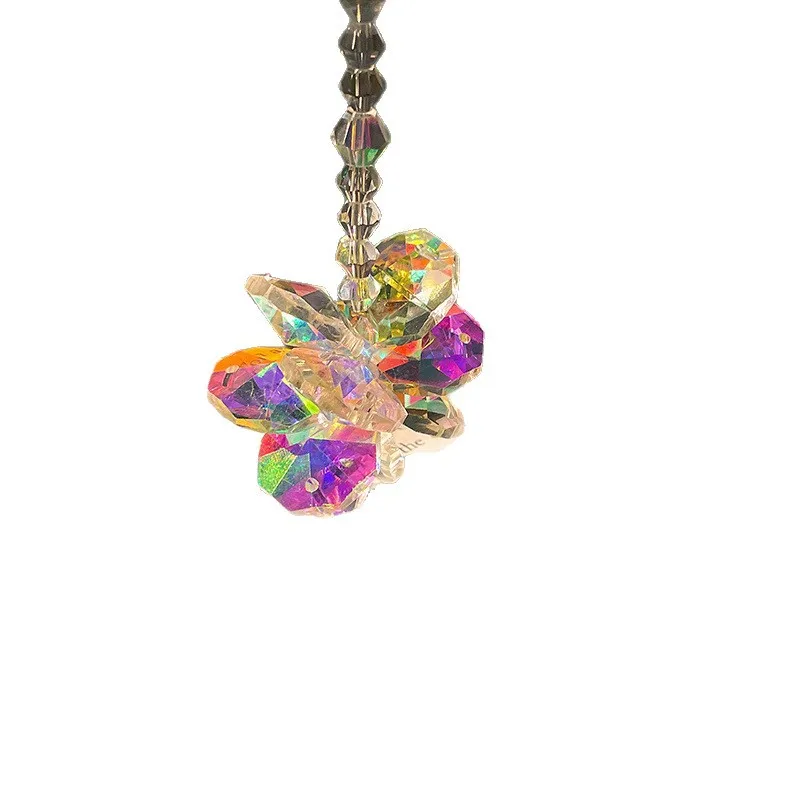 1pc AB Color Suncatcher Window Hanging Office Rainbow Maker Gift Her Aurora Crystal Beads
