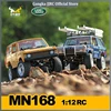 MN MODELl New MN168 NEW 1/12 Rc Car 4WD Remote Controlled Crawler Car Off Road Vehicle Full Proportion Climbing Car Toys Gift 1