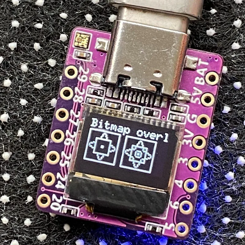 RP2040 Ȯ   Ȯ , 0.42 ġ LCD , Arduino Micropyth, Raspberry Pi Pico