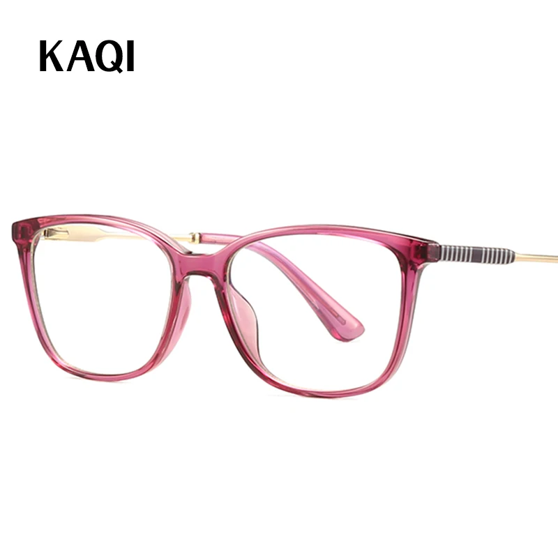 

52mm Rectangular Ultralight TR90 Business Men Glasses Frame Prescription Eyeglasses Frames Women Full Rim Eyewear 2056