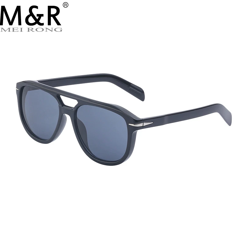 David Beckham Polarized Sunglasses For Men High Quality 2023 Luxury Brand Designer Vintage Retro