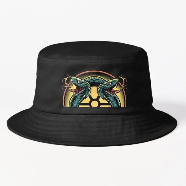 

Atomic Shelter Bucket Hat F2Mens Outdoor Casual Caps Women Boys Fish Sport Fishermen Spring Sun Hip Hop