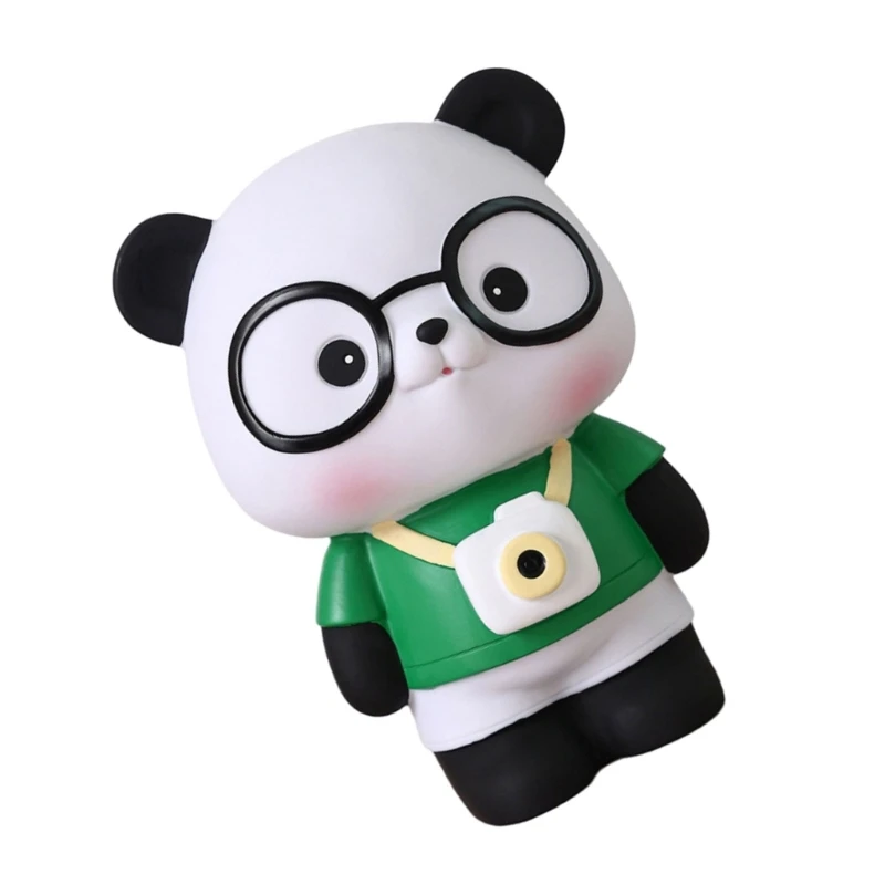Antidrops Money Storage Case Automatic Coin Collection Box Panda Coin Saving Jar 5